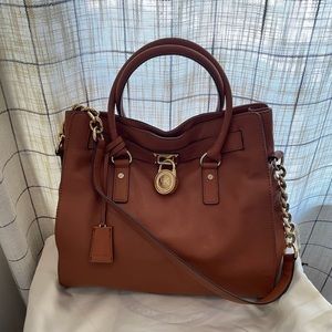 Michael Kors Large Hamilton Soft Leather Tote